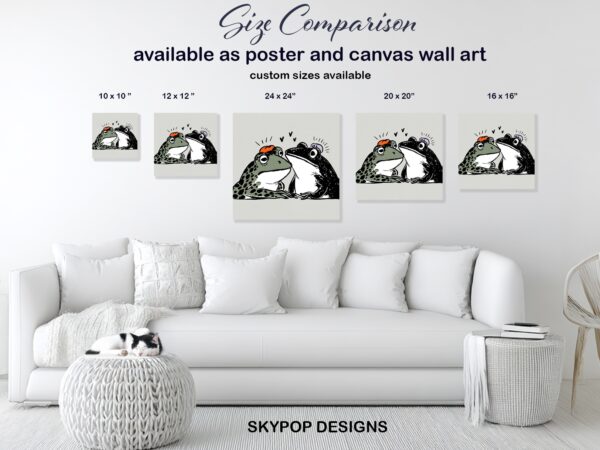 Frog Friends Art
