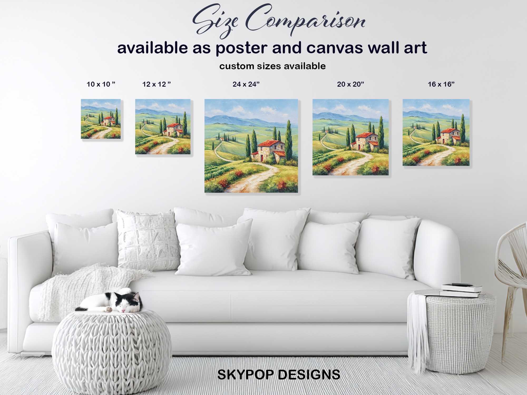 7.jpg Tuscan Countryside Art