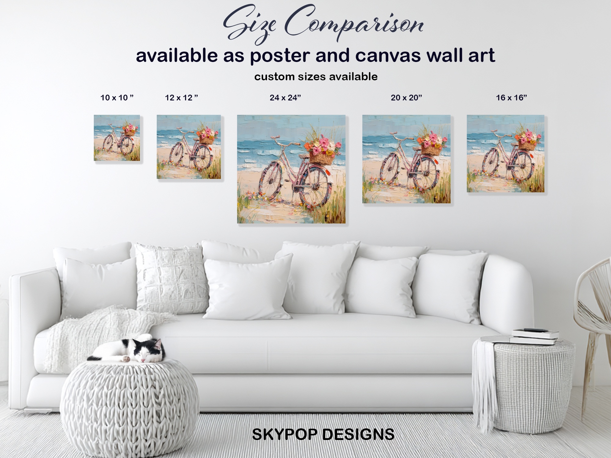 7.jpg Beach Bicycle Bliss Art