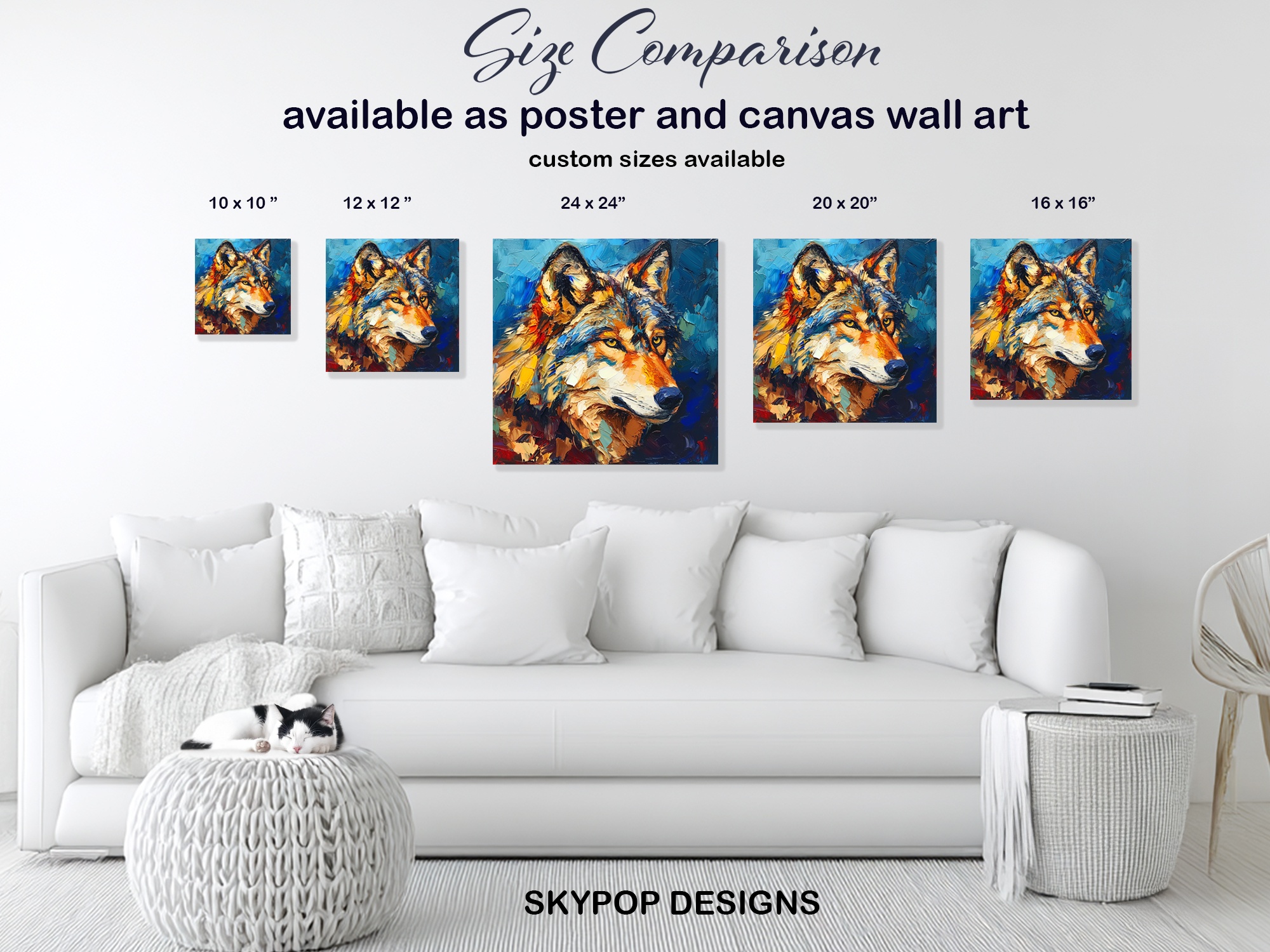 7.jpg Wolf Portrait Art