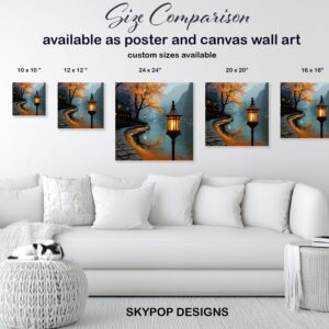 Autumn Lantern Art