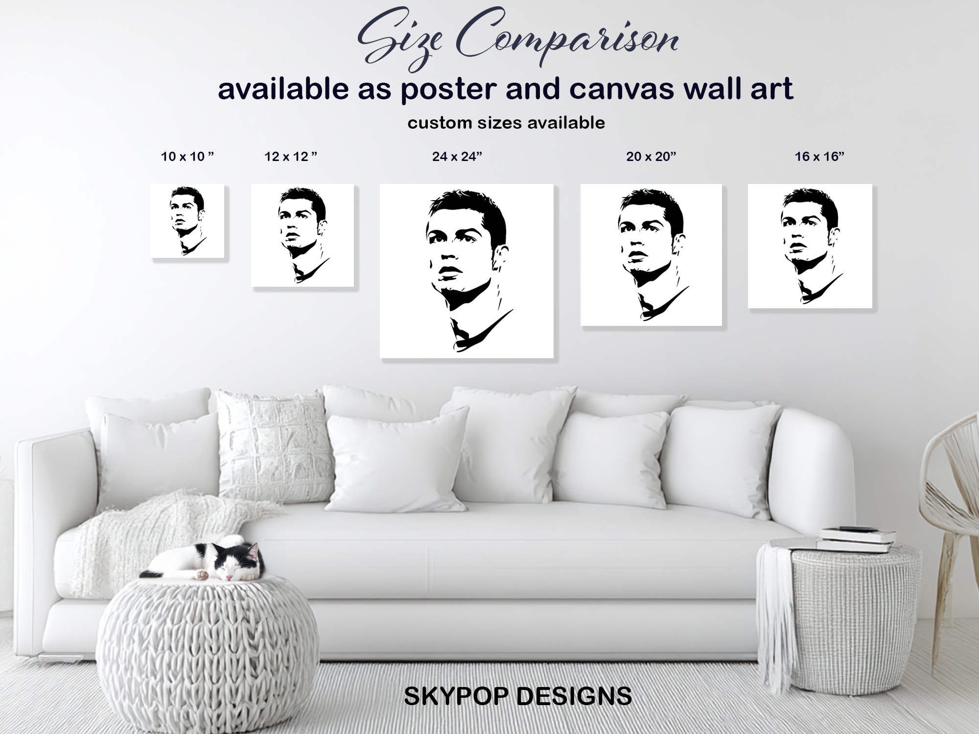 7.jpg Soccer Star Silhouette Art