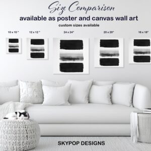 Horizon Brushstroke Art
