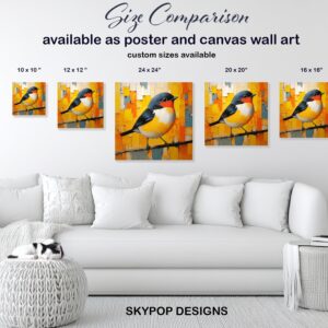 Colorful Bird Art