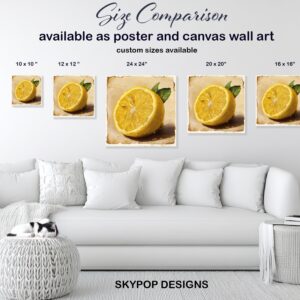 Lemon Slice Art