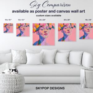 Vibrant Face Art