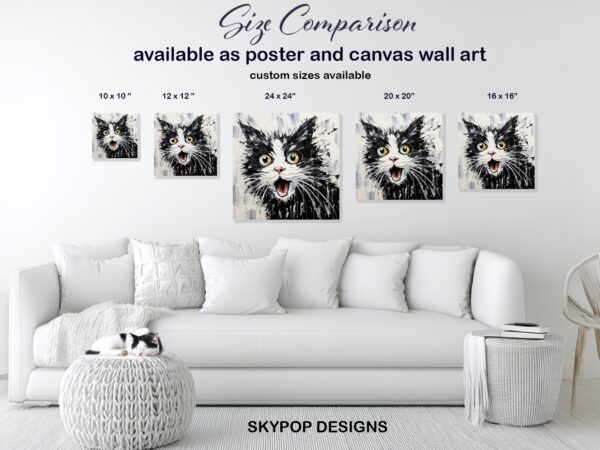 Cat Scream Art