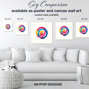 Colorful Circles Art