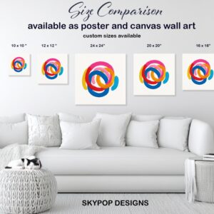 Colorful Swirl Art