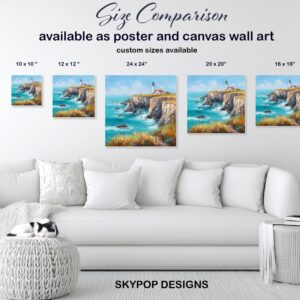 Coastal Lighthouse Art