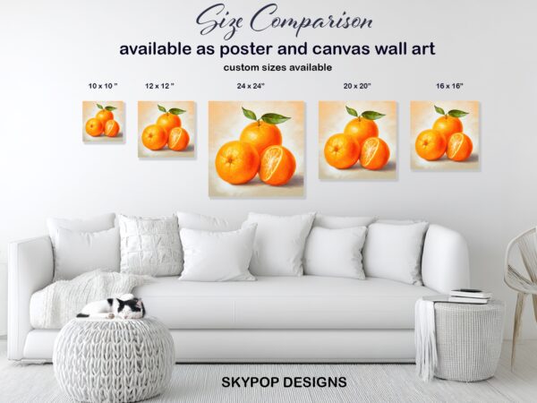 Orange Slice Art