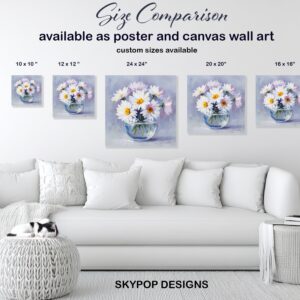 Daisy Bouquet Art