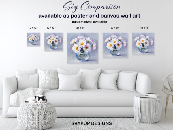 Daisy Bouquet Art