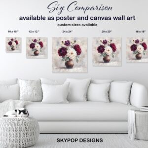 Elegant Peony Bouquet Art