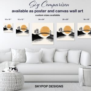 Sunset Bridge Art