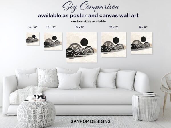 Geometric Landscape Art