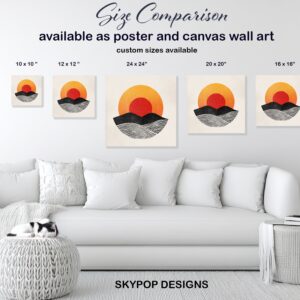 Sunset Horizon Art