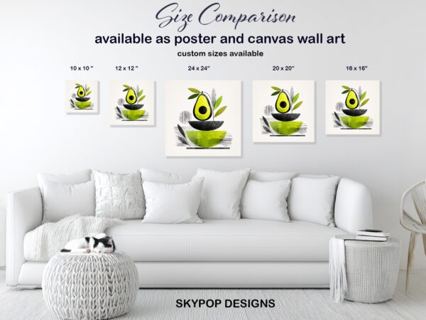 Avocado Bowl Art