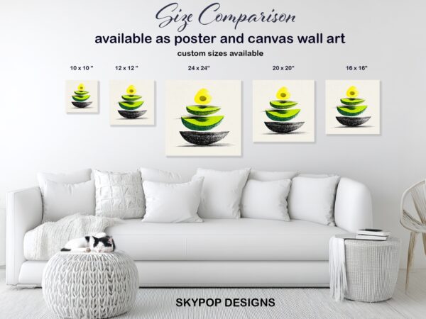 Avocado Stack Art