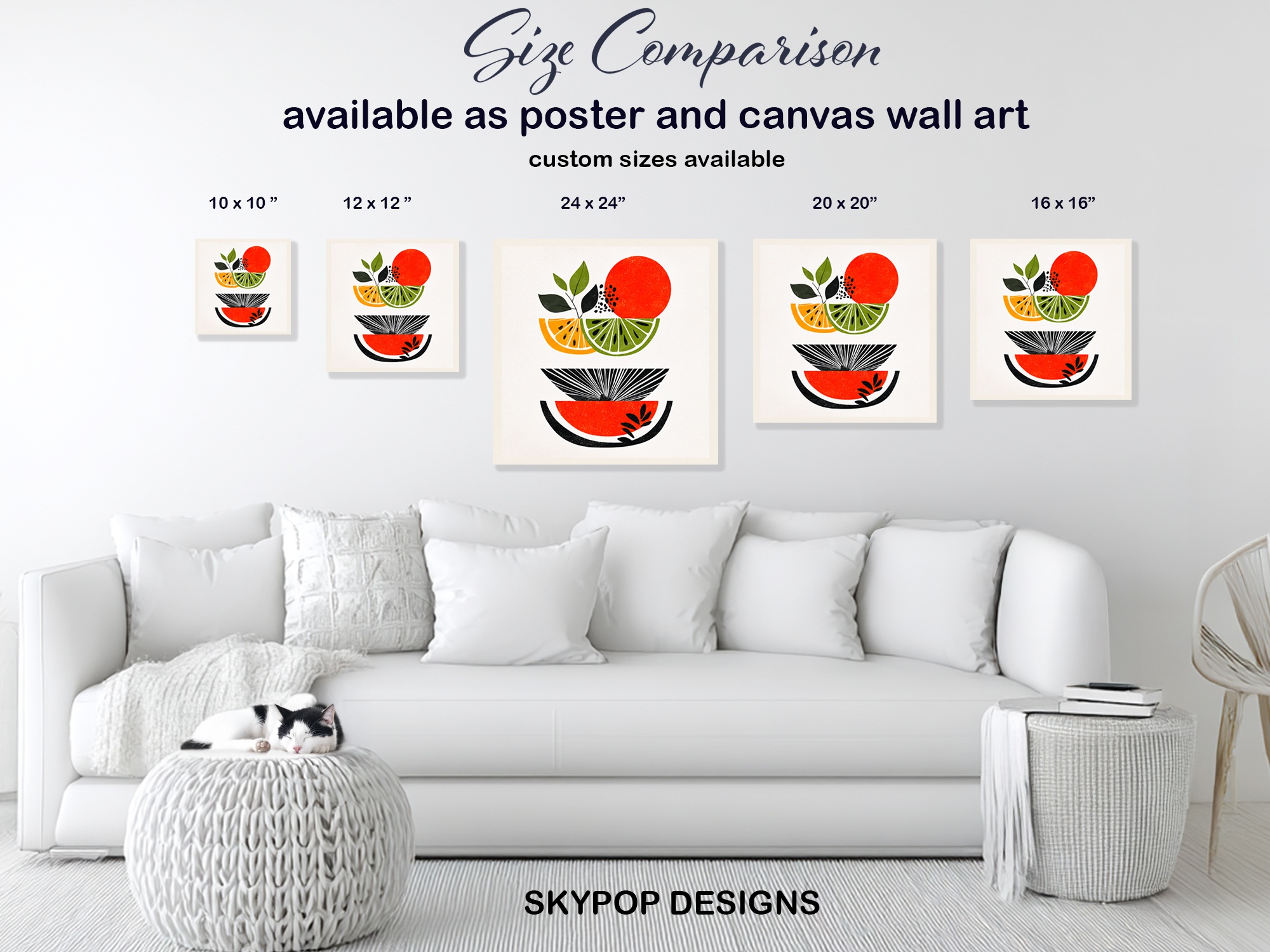 7.jpg Citrus Abstract Bowl Art