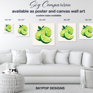 Lime Slice Art