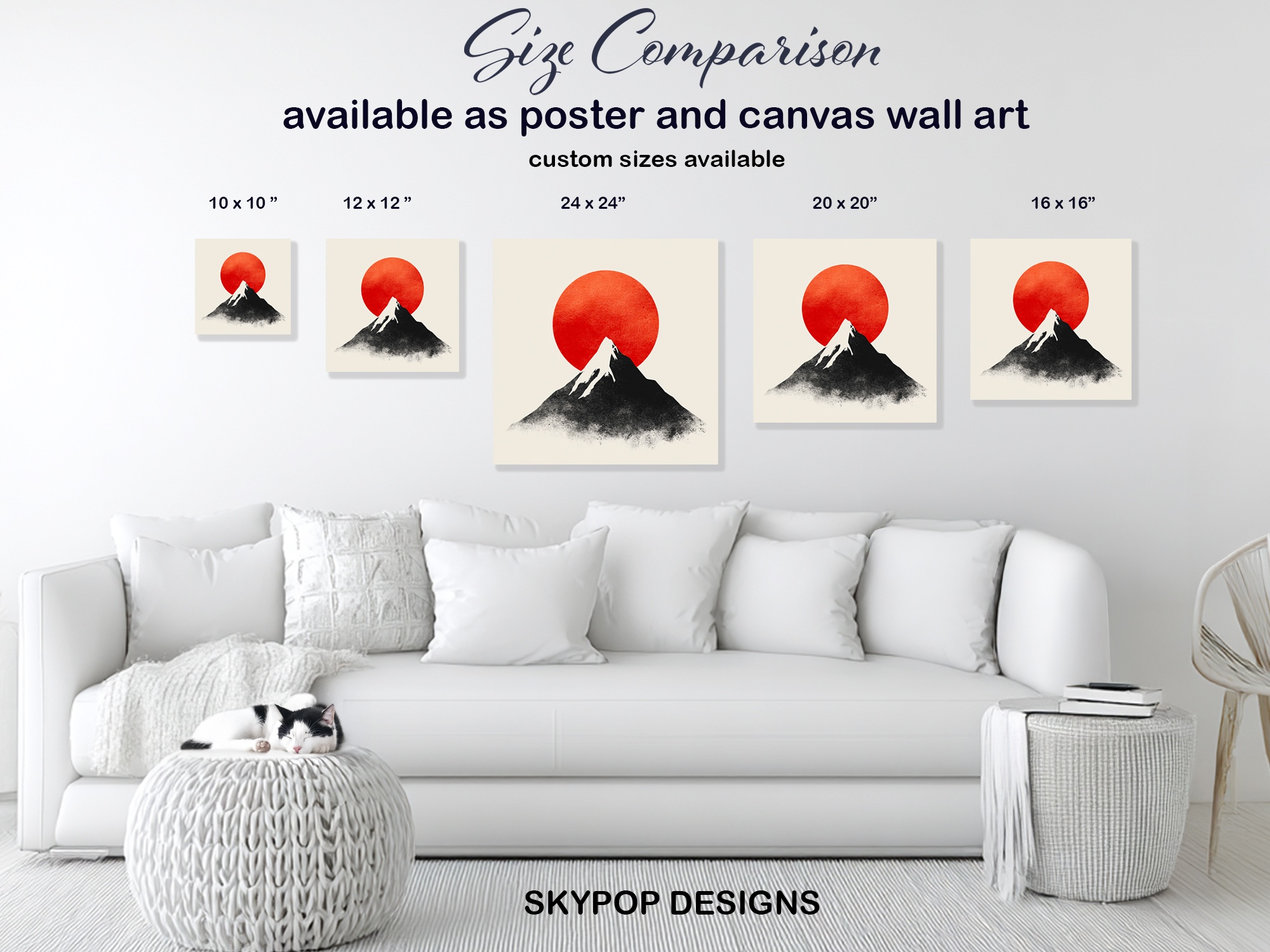 7.jpg Mount Fuji Sunset Art