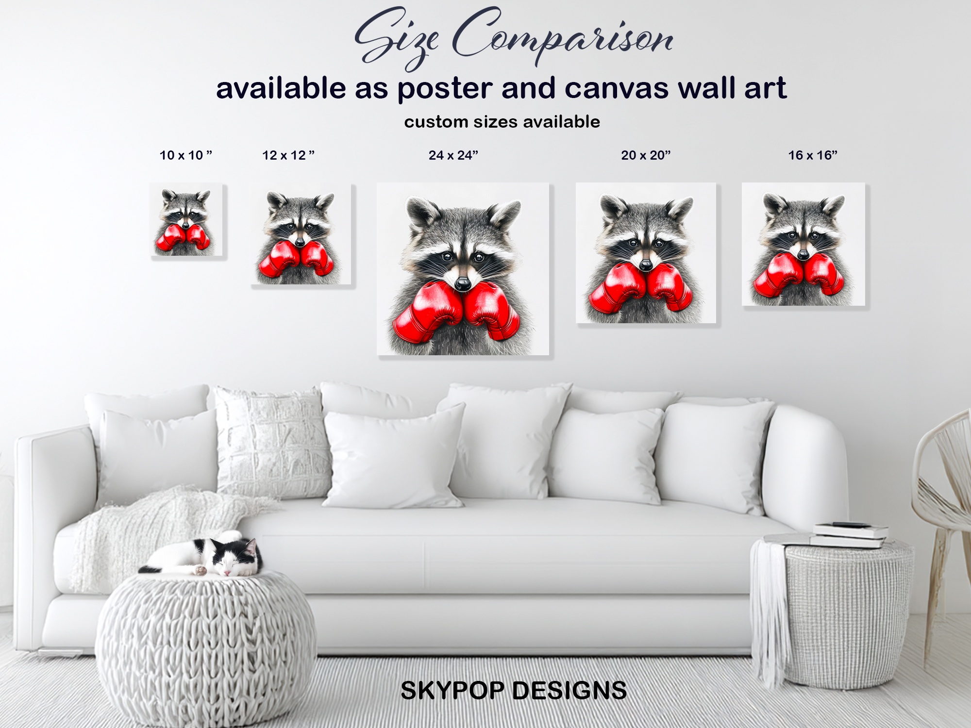 7.jpg Raccoon Art