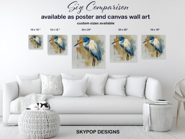 Blue Heron Art