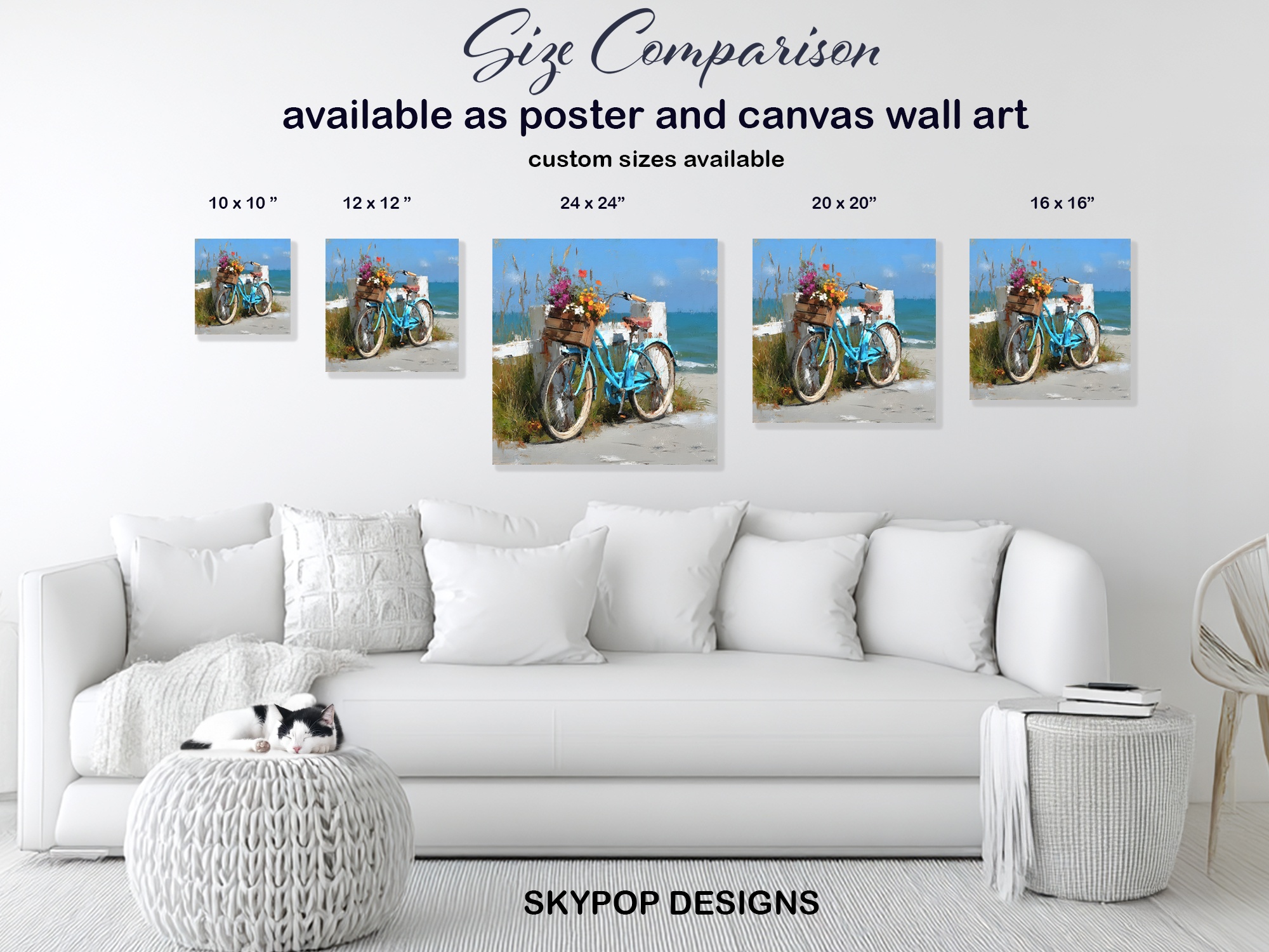 7.jpg Beachside Bicycle Blooms Art