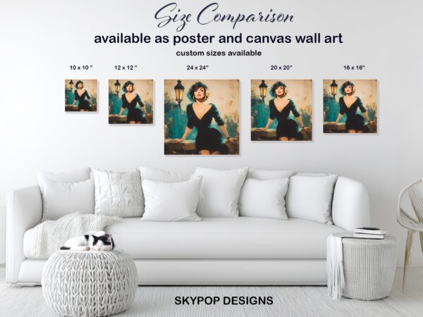 Glamorous City Night Art
