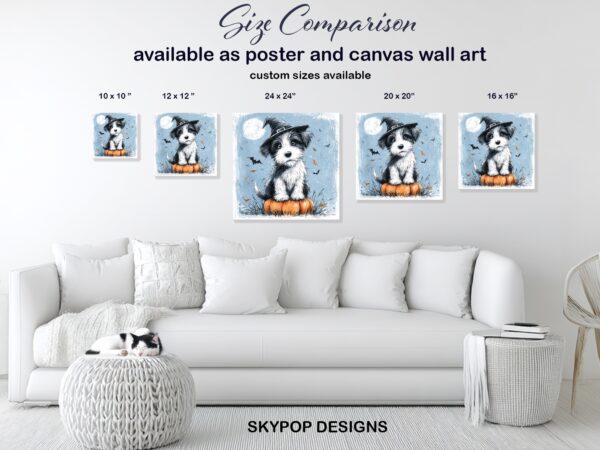 Halloween Puppy Art