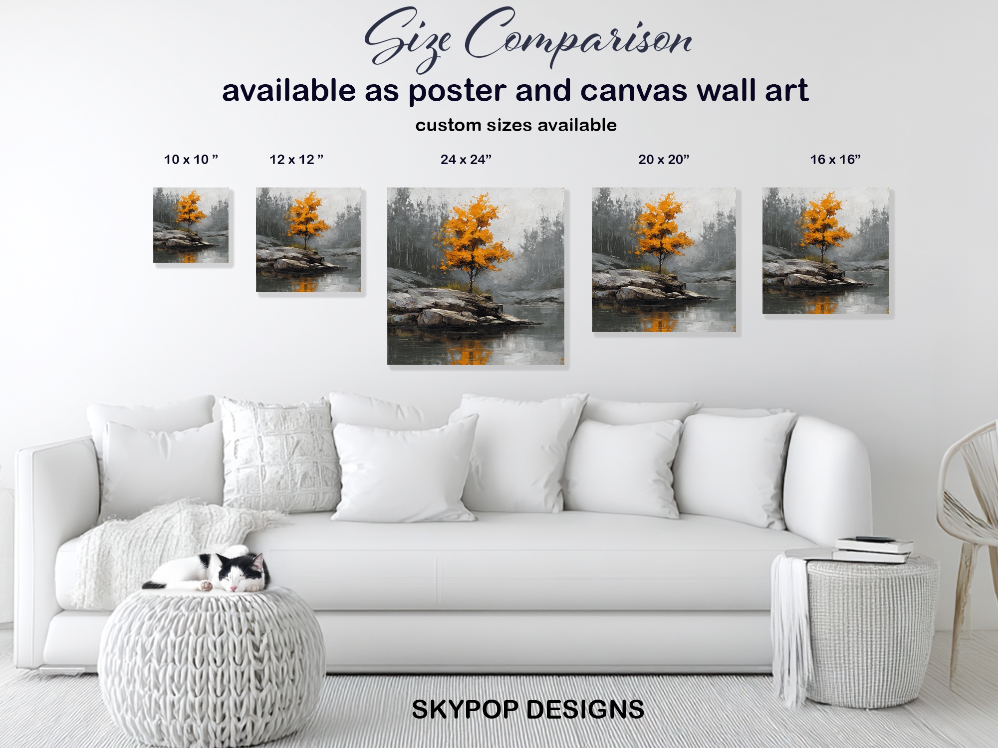 7.jpg Autumn Tree Reflection Art