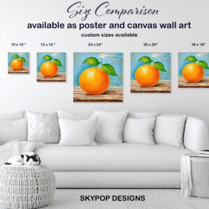 Orange Citrus Art