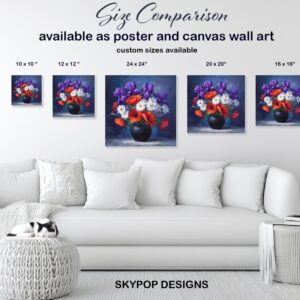 Vibrant Bouquet Art