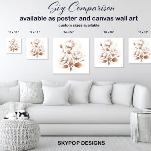 Elegant Peony Bloom Art