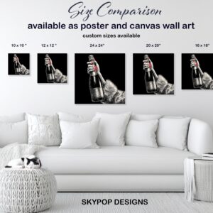 Champagne Celebration Art
