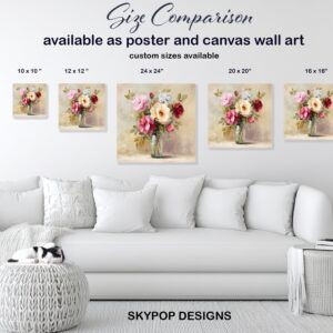 Elegant Floral Bouquet Art