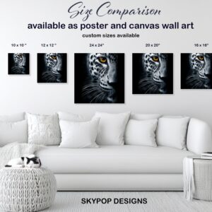 Snow Leopard Eye Art