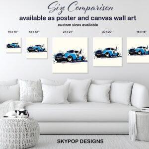 Classic Race Car Art