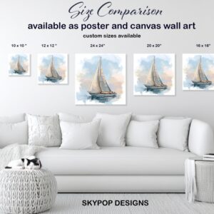 Sailboat Serenity Art