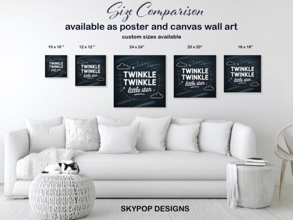 Twinkle Twinkle Little Star Art