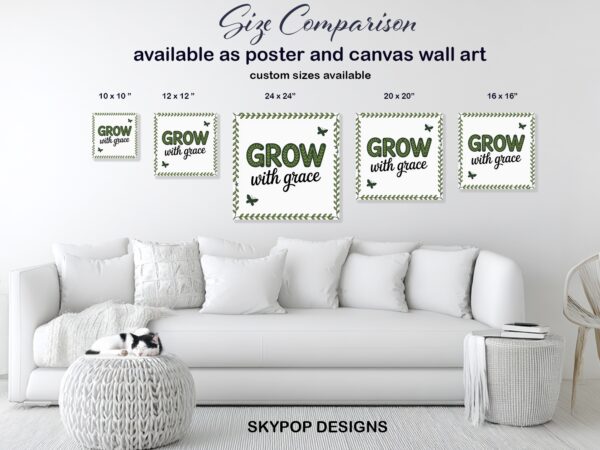 Butterfly Grow with Grace Art