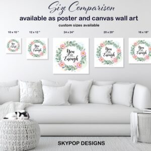 Eucalyptus Peony Wreath Art