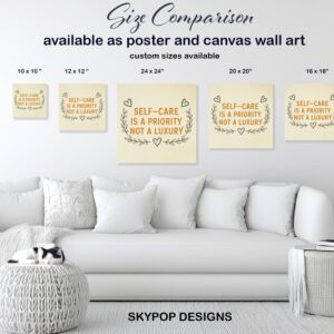 Self Care Priority Art