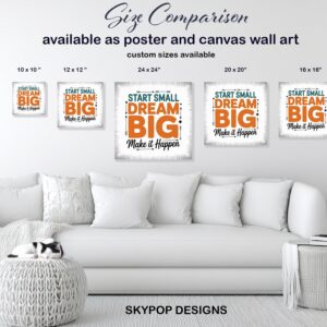 Dream Big Inspirational Art