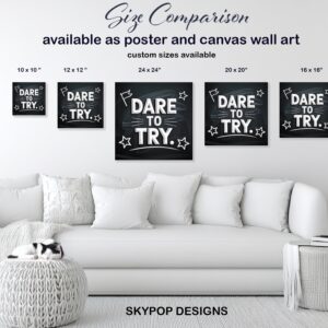 Motivational Chalkboard Art