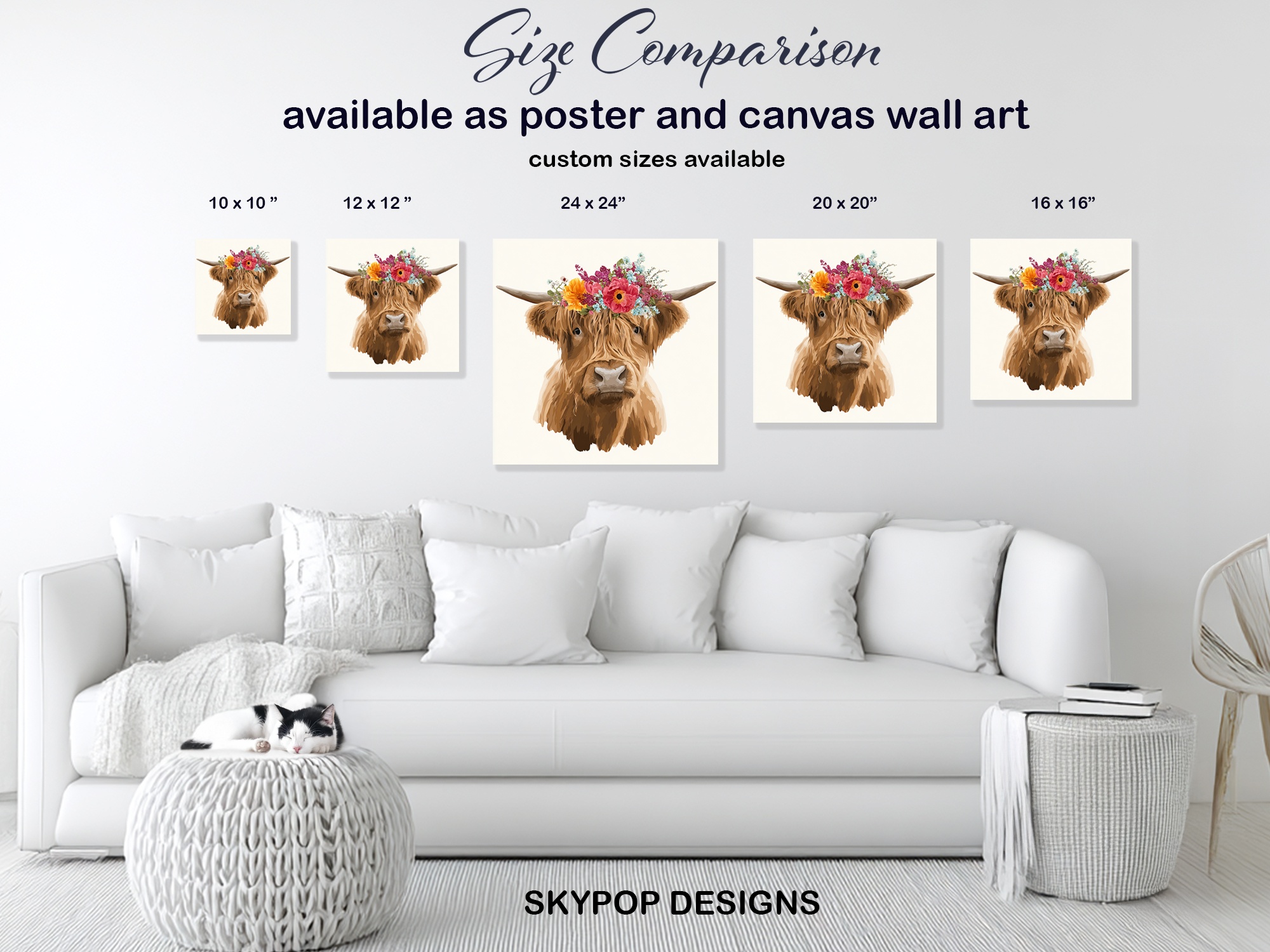 7.jpg Highland Cow Art
