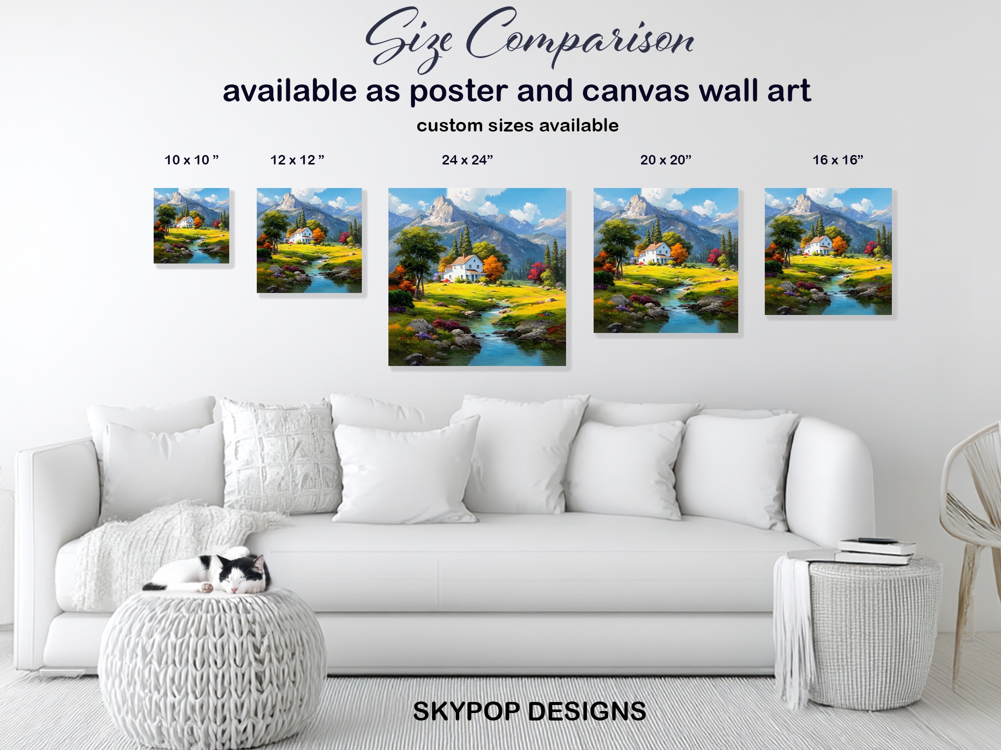 7.jpg Mountain Cabin Serenity Art