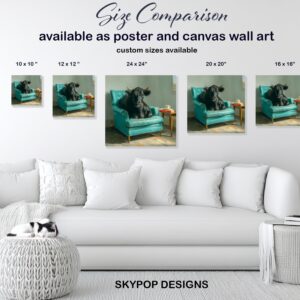 Cow Armchair Art