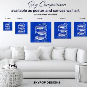 Blue Fish Art